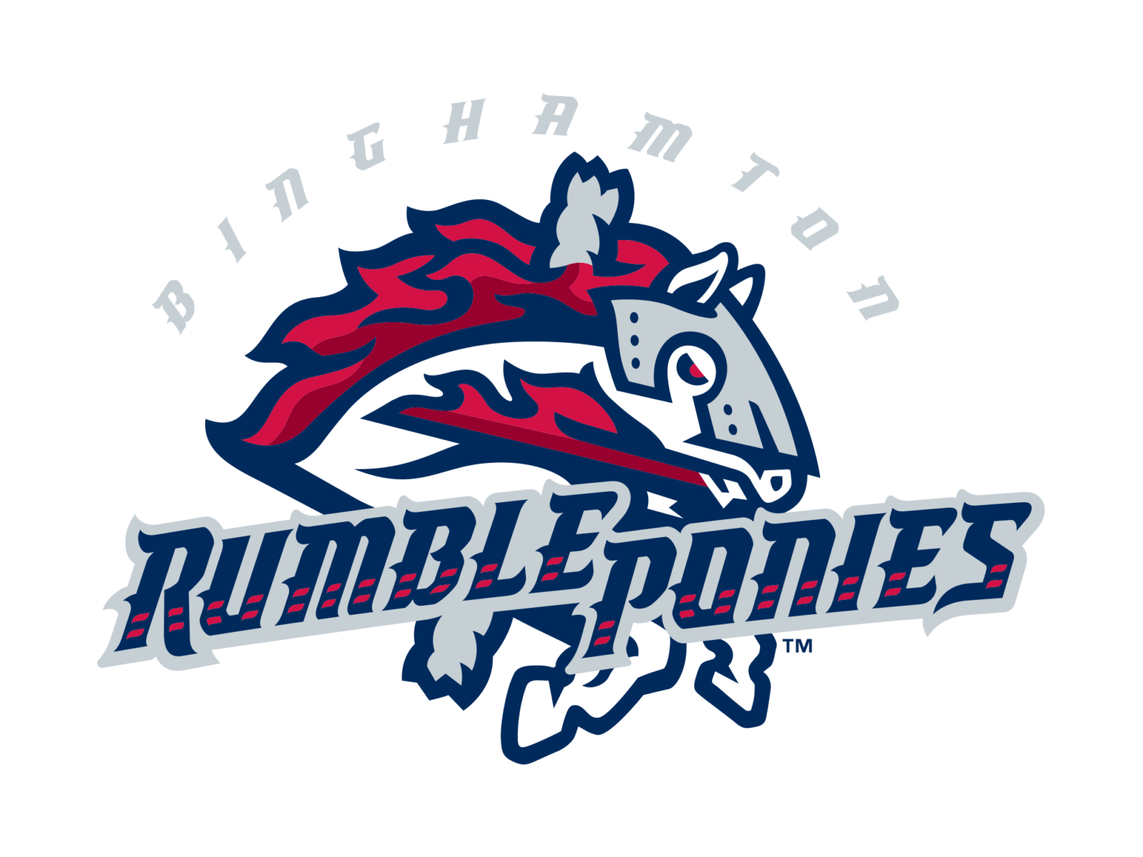 Binghamton Rumble Ponies Logo