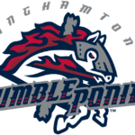 Binghamton Rumble Ponies logo and symbol