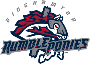 Binghamton Rumble Ponies logo and symbol