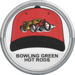 Bowling Green Hot Rods logo and symbol