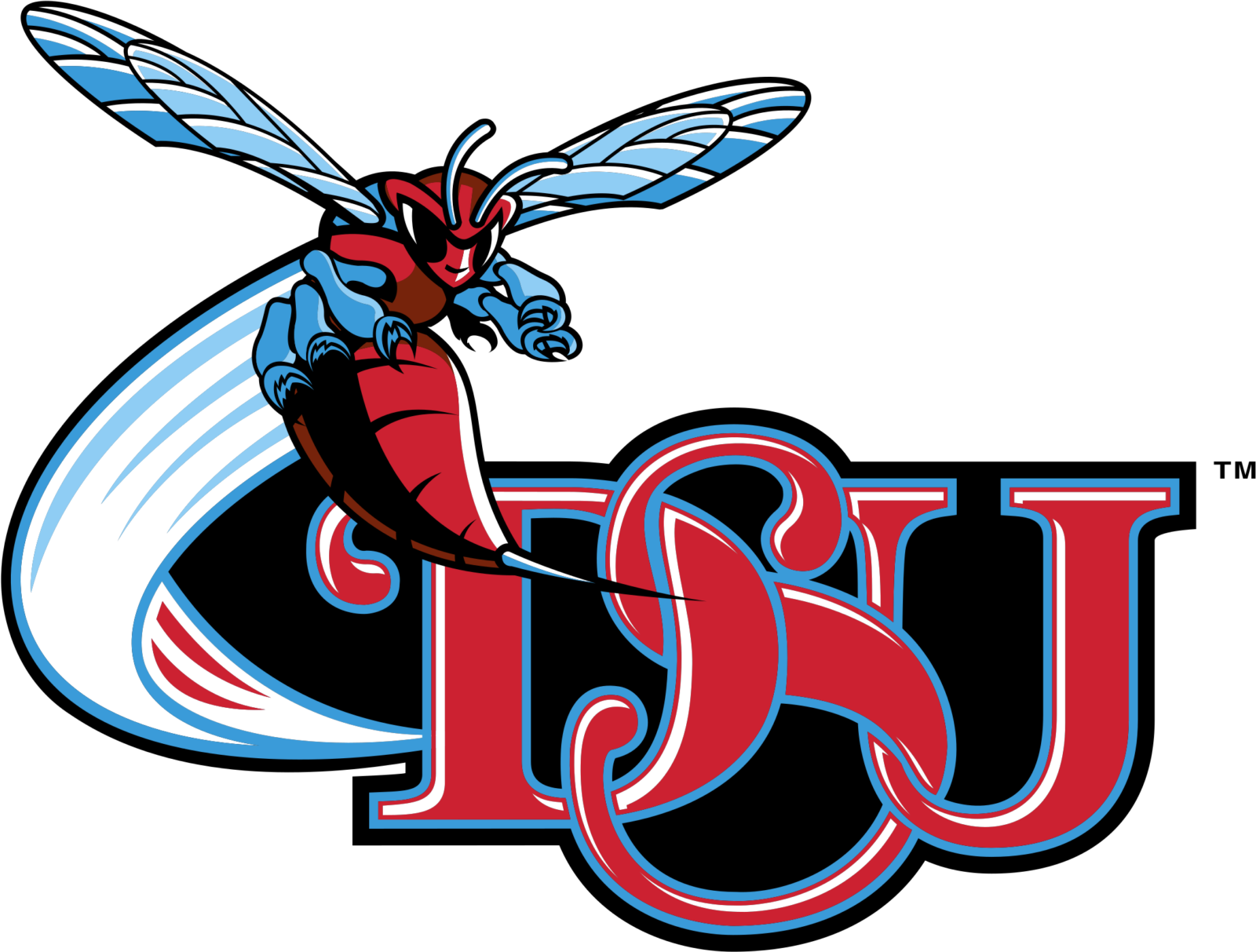 Delaware State Hornets Logo