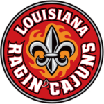 Louisiana Ragin’ Cajuns logo and symbol