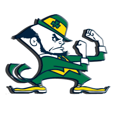 Notre Dame Leprechaun logo and symbol