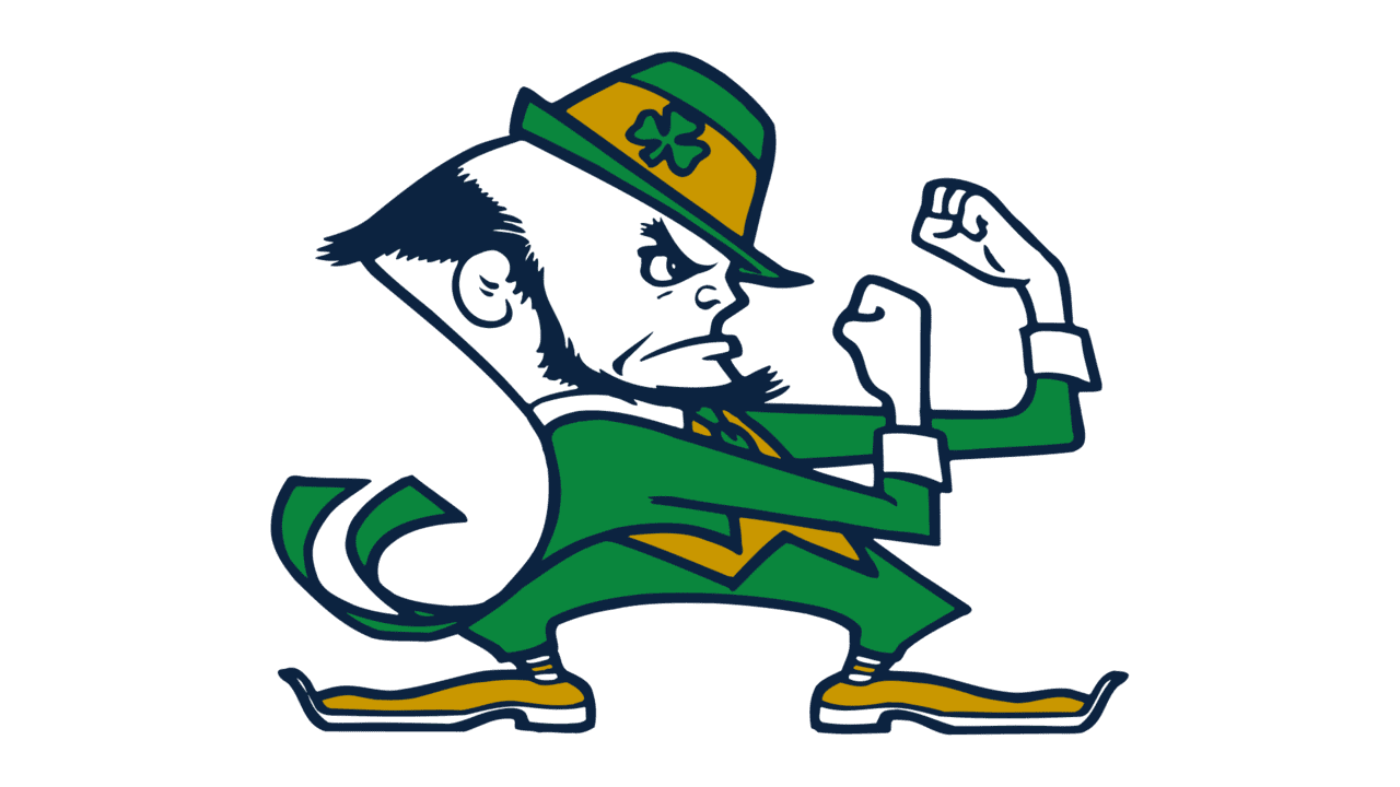 Notre Dame Leprechaun Logo