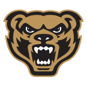 Oakland Golden Grizzlies logo and symbol