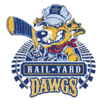 Roanoke Rail Yard Dawgs logo and symbol