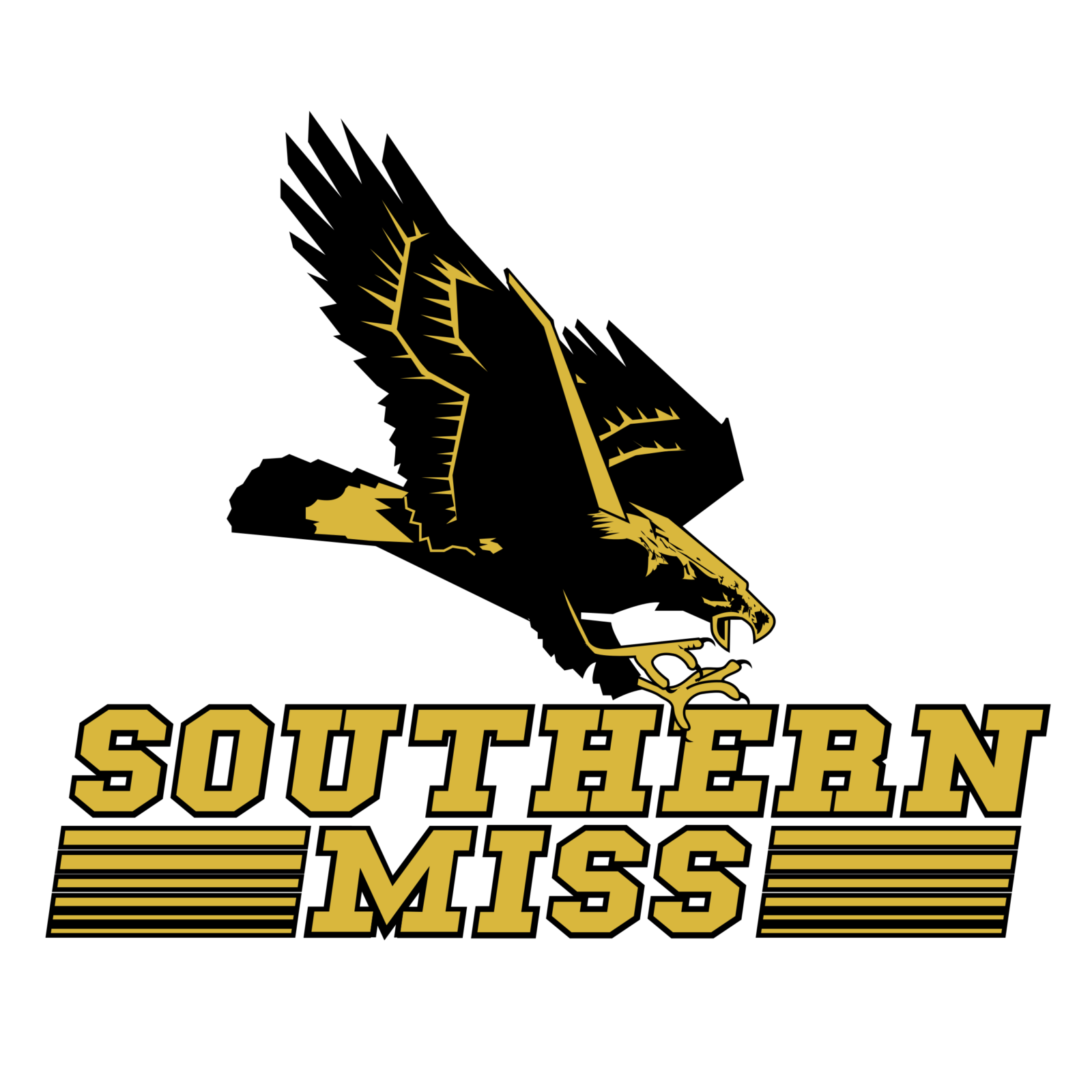 Southern Miss Golden Eagles Logo