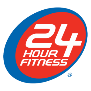 24 Hour Fitness Logo and symbol