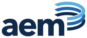 AEM (Association of Equipment Manufacturers) logo and symbol