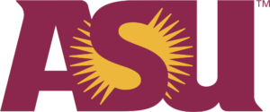 Arizona State University logo and symbol