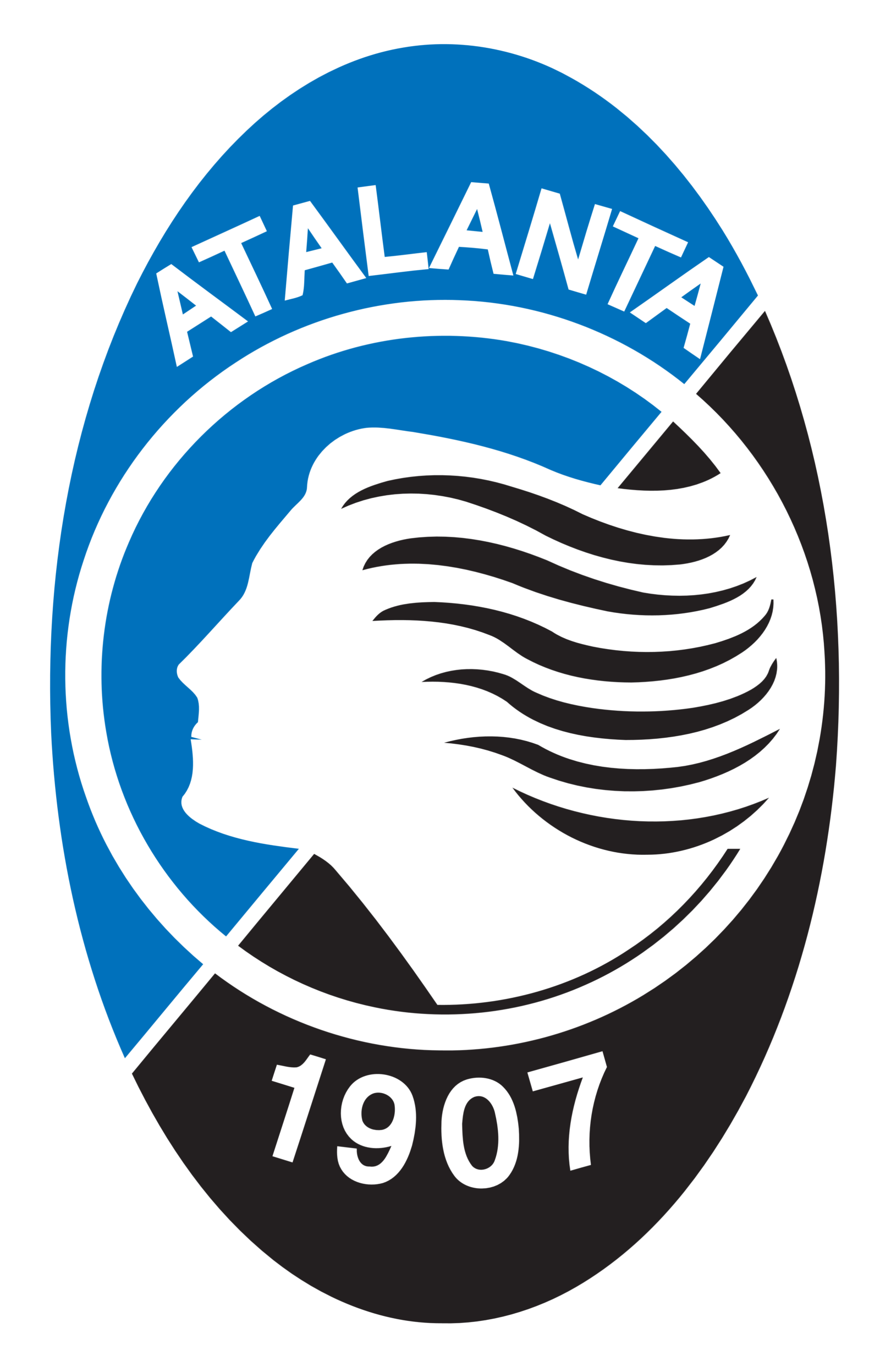 Atalanta logo and symbol