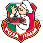 Cartoon Pizza Logo