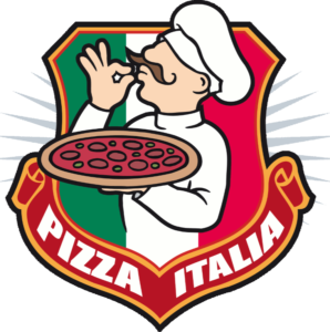 Cartoon Pizza Logo