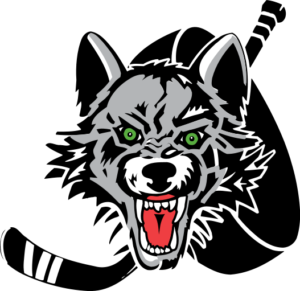 Chicago Wolves logo and symbol