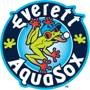 Everett AquaSox logo and symbol