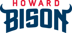 Howard Bison logo and symbol