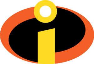 Incredibles logo and symbol