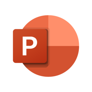 Microsoft PowerPoint logo and symbol