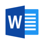 Microsoft Word logo and symbol