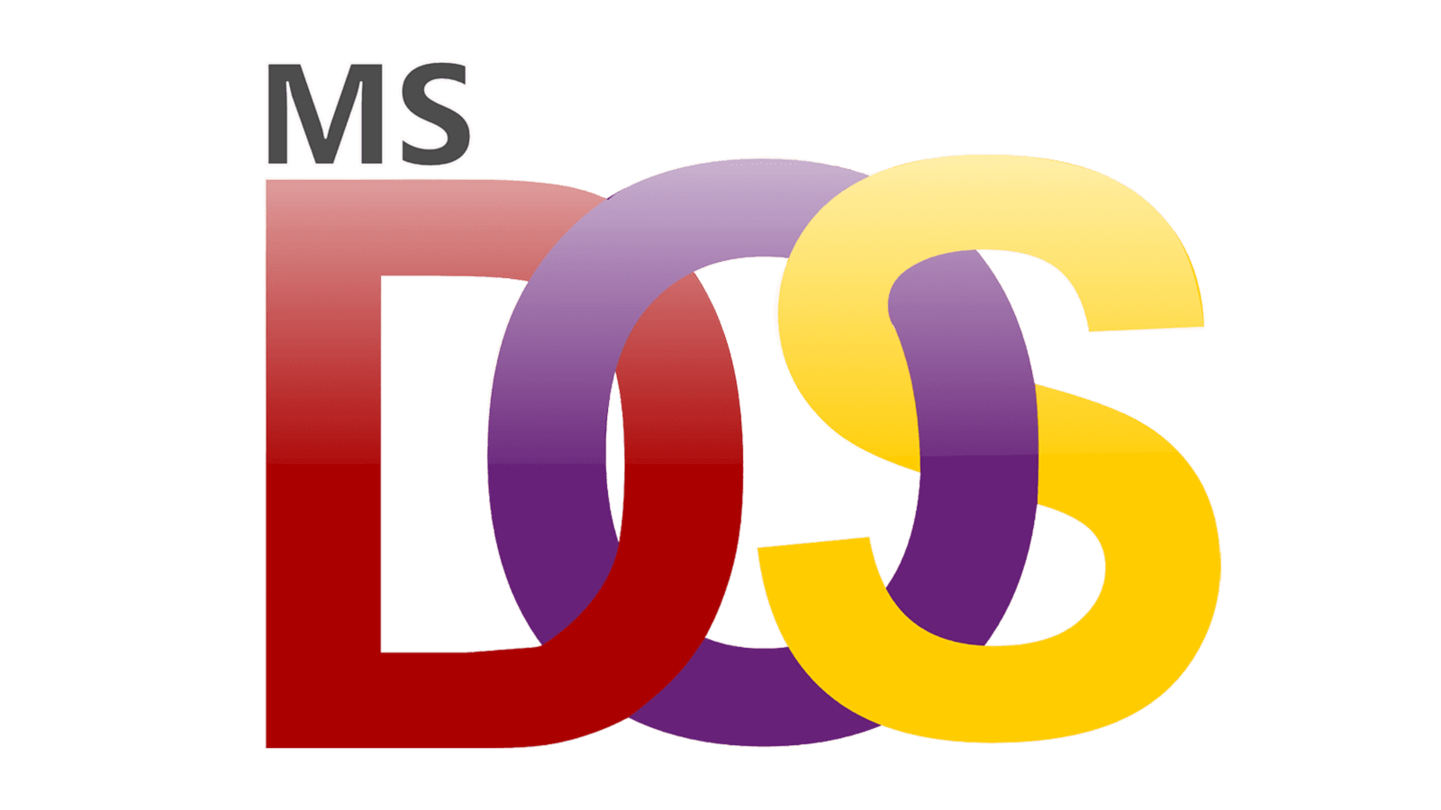 Ms Dos Logo