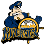 Peoria Rivermen logo and symbol