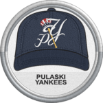 Pulaski Yankees logo and symbol