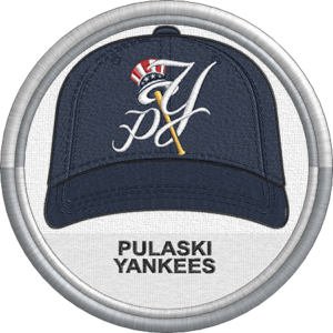 Pulaski Yankees logo and symbol
