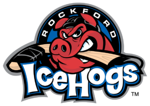 Rockford IceHogs logo and symbol