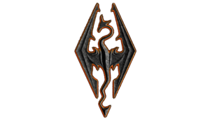 Skyrim logo and symbol