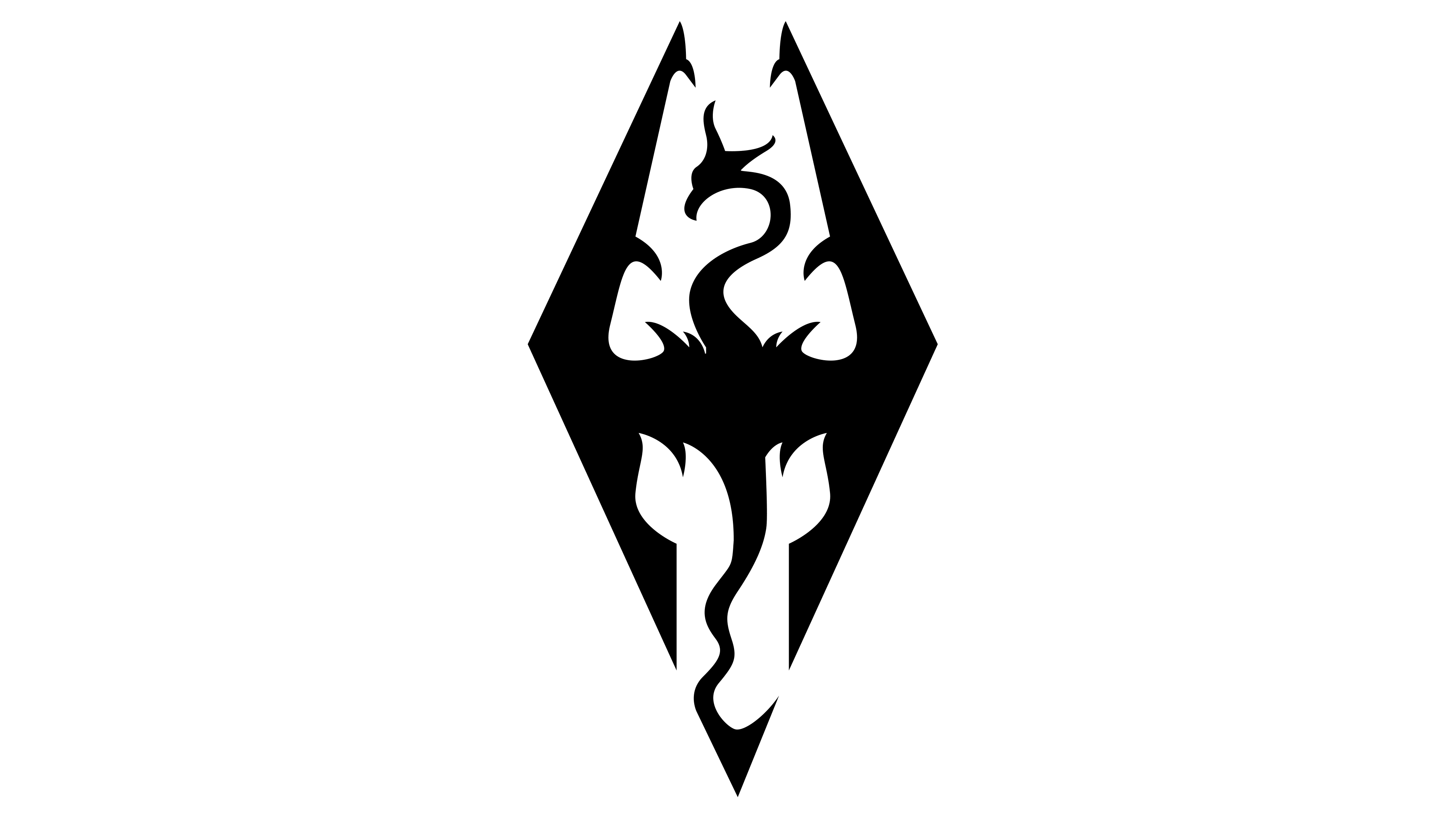 Inspiration Skyrim Logo Facts Meaning History And Png Logocharts