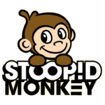 Stoopid Monkey logo and symbol