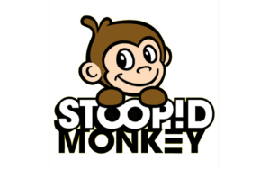 Stoopid Monkey logo and symbol