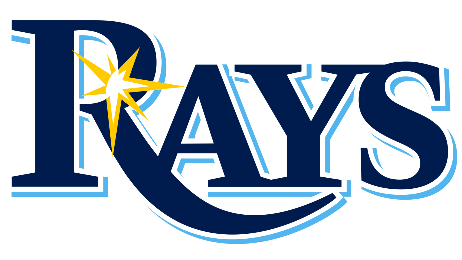 Tampa Bay Rays logo and symbol