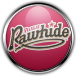 Visalia Rawhide logo and symbol