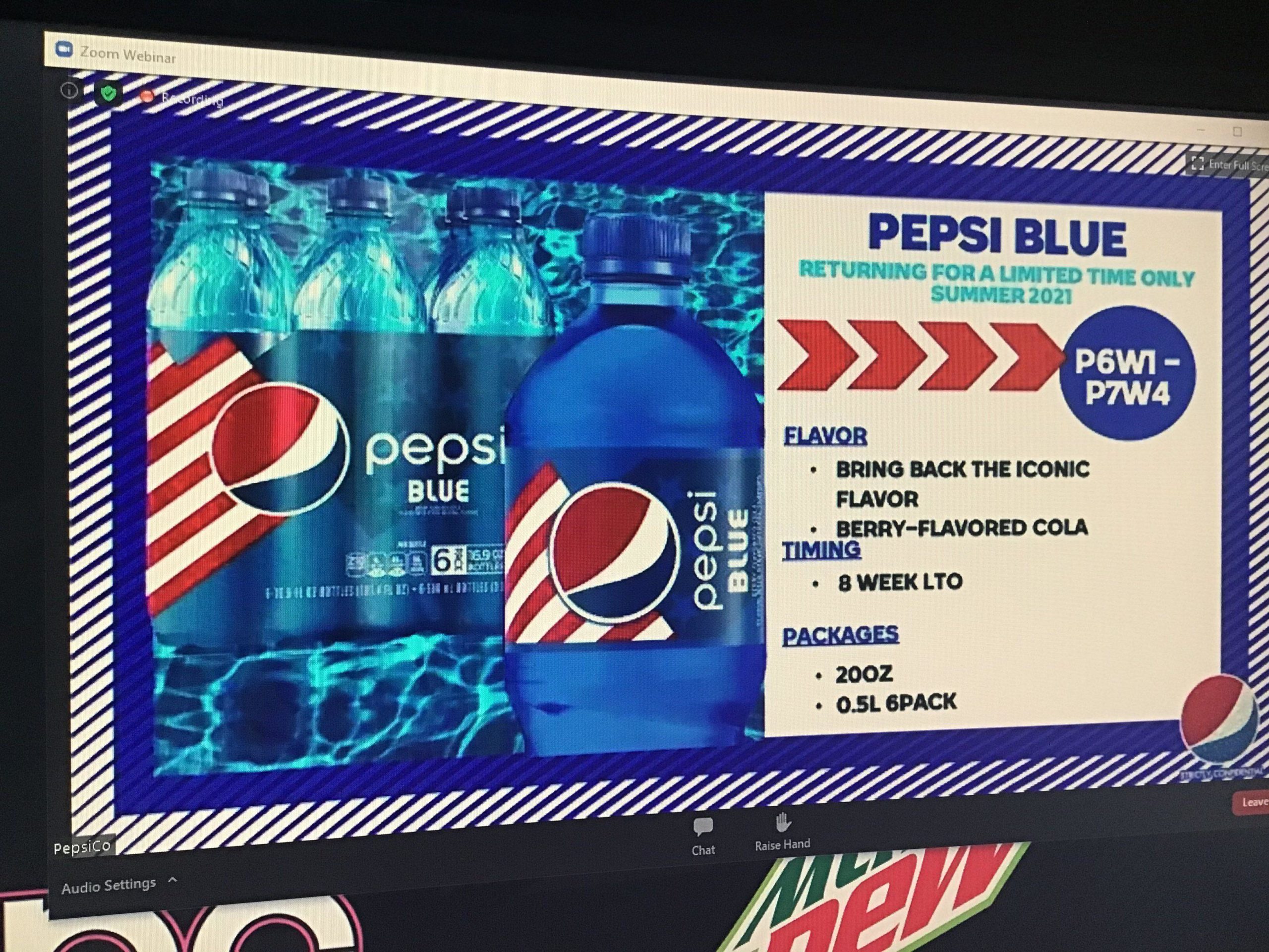 When did Pepsi change its logo?